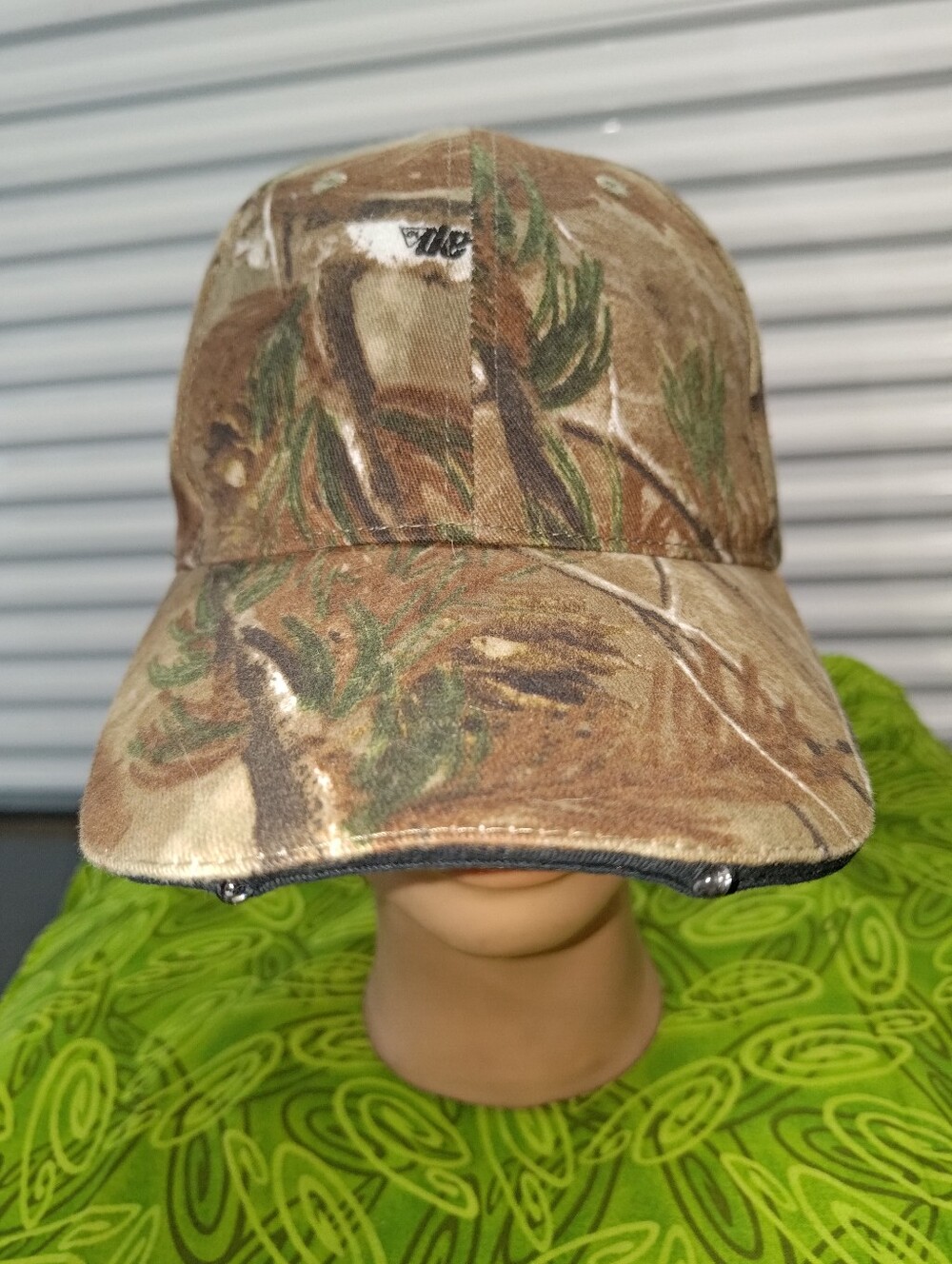 ap Realtree Camo Hunting Strap-on Cap Hat with Lights